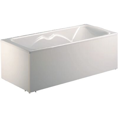 Habillage de baignoire WOODY blanc 160x57 AQUARINE 200395 - Publicité Habillage de baignoire WOODY blanc 160x57 AQUARINE 200395 - Publicité