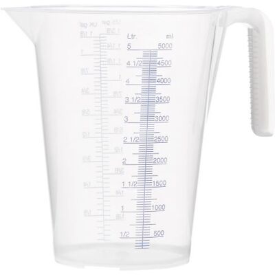 Broc doseur transparent gradué 5 L PRESSOL 07 065 - Publicité Broc doseur transparent gradué 5 L PRESSOL 07 065 - Publicité