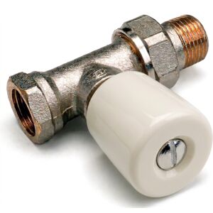 Robinet de radiateur EUROSAR droit nickelé 1/2'' COMAP 419204 Nickelé - Publicité Robinet de radiateur EUROSAR droit nickelé 1/2'' COMAP 419204 Nickelé - Publicité