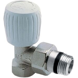Robinet de radiateur équerre nickelé 3/8'' ORKLI 1115 Nickelé - Publicité Robinet de radiateur équerre nickelé 3/8'' ORKLI 1115 Nickelé - Publicité
