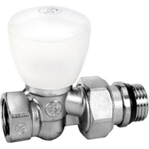Robinet radiateur droit R6TG série fer simple réglage 1/2'' 15x21 chromé GIACOMINI R6X033 Chromé - Publicité Robinet radiateur droit R6TG série fer simple réglage 1/2'' 15x21 chromé GIACOMINI R6X033 Chromé - Publicité