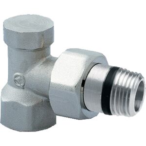 Coude de réglage équerre nickelé pour robinet de radiateur 1/2'' ORKLI 1025N Nickelé - Publicité Coude de réglage équerre nickelé pour robinet de radiateur 1/2'' ORKLI 1025N Nickelé - Publicité