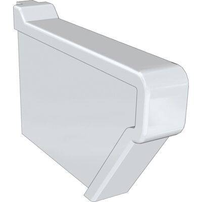 Couvre joint blanc lavabo PUBLICA pour dosseret GEBERIT 765000000 Blanc - Publicité Couvre joint blanc lavabo PUBLICA pour dosseret GEBERIT 765000000 Blanc - Publicité