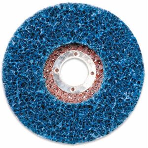 Disque abrasif non tissé Scotch-Brite Clean and Strip CG-RD 115 x 22,225 mm gros grain bleu 3M B61174 Bleu - Publicité Disque abrasif non tissé Scotch-Brite Clean and Strip CG-RD 115 x 22,225 mm gros grain bleu 3M B61174 Bleu - Publicité