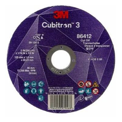 Disque à tronçonner 3M 230x2x22.23mm - Disque de coupe - Publicité Disque à tronçonner 3M 230x2x22.23mm - Disque de coupe - Publicité