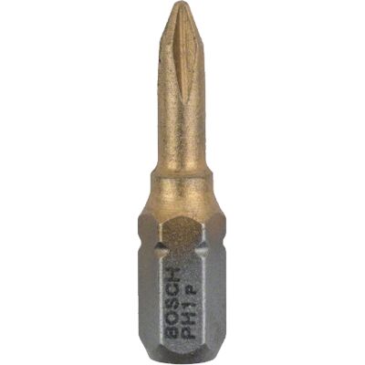 Pack de 3 embouts Philips PH1 25 mm BOSCH 2607001544 - Publicité Pack de 3 embouts Philips PH1 25 mm BOSCH 2607001544 - Publicité