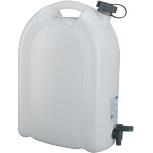 Jerrycan alimentaire empilable avec robinet 10 L PRESSOL 21 173 Blanc - Publicité Jerrycan alimentaire empilable avec robinet 10 L PRESSOL 21 173 Blanc - Publicité