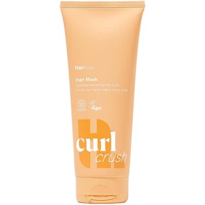 Hairlust Curl Crush Masque Capillaire - Micro-protéines Végétaliennes - Publicité Hairlust Curl Crush Masque Capillaire - Micro-protéines Végétaliennes - Publicité