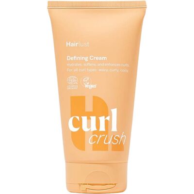Hairlust Curl Crush Defining Cream - Soin Boucles - Publicité Hairlust Curl Crush Defining Cream - Soin Boucles - Publicité