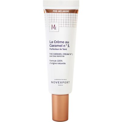 Crème au caramel - Pro-mélanine bio - NOVEXPERT - Éclat Ivoire - Publicité Crème au caramel - Pro-mélanine bio - NOVEXPERT - Éclat Ivoire - Publicité