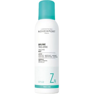 Brume Purifiante Trio-Zinc Novexpert - Spray visage pour peau grasse - Publicité Brume Purifiante Trio-Zinc Novexpert - Spray visage pour peau grasse - Publicité