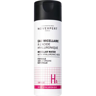 Eau micellaire - Acide hyaluronique bio - NOVEXPERT - 50ml - Publicité Eau micellaire - Acide hyaluronique bio - NOVEXPERT - 50ml - Publicité