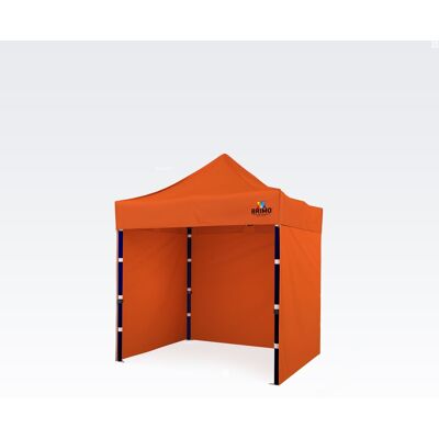 BRIMO - Exclusive - 2x2m - Orange - Gazebo - Publicité BRIMO - Exclusive - 2x2m - Orange - Gazebo - Publicité