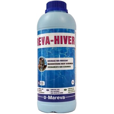 Mareva Produit d'hivernage piscine REVA-HIVER bidon 1L - Publicité Mareva Produit d'hivernage piscine REVA-HIVER bidon 1L - Publicité