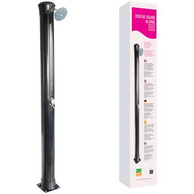 Douche piscine solaire AQUALUX 40 litres 214cm - Publicité Douche piscine solaire AQUALUX 40 litres 214cm - Publicité