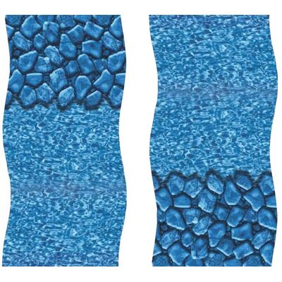 Swimline - Boulder Dimension - Oval 9.14x4.57m - 35/100 - liner de piscine - Publicité Swimline - Boulder Dimension - Oval 9.14x4.57m - 35/100 - liner de piscine - Publicité