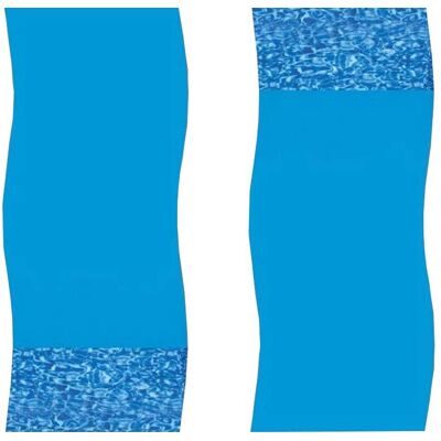 Swimline - Revêtement pour piscine ovale - Bleu - Superposé - 9.14 x 4.57m - Publicité Swimline - Revêtement pour piscine ovale - Bleu - Superposé - 9.14 x 4.57m - Publicité