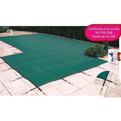 Couverture d'hivernage filtrante piscine WALU SAFE LUXE Walter Bleu/noir - Publicité Couverture d'hivernage filtrante piscine WALU SAFE LUXE Walter Bleu/noir - Publicité