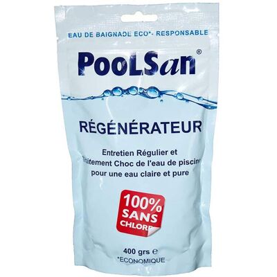 Poolsan - 400g - Clarifiant de piscine - Publicité Poolsan - 400g - Clarifiant de piscine - Publicité