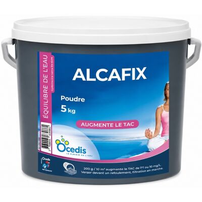 Traitement piscine OCEDIS Stabilisant pH piscine ALCAFIX seau 5kg - Publicité Traitement piscine OCEDIS Stabilisant pH piscine ALCAFIX seau 5kg - Publicité