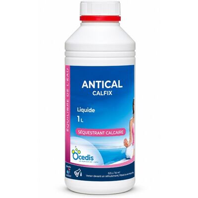 Traitement piscine OCEDIS Anti-calcaire piscine ANTICAL CALFIX bidon 1L - Publicité Traitement piscine OCEDIS Anti-calcaire piscine ANTICAL CALFIX bidon 1L - Publicité