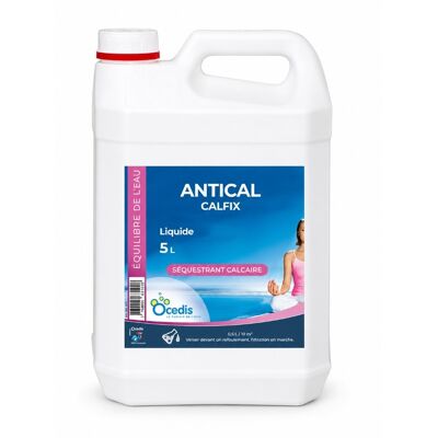 Traitement piscine OCEDIS anti-calcaire piscine ANTICAL CALFIX bidon 5L - Publicité Traitement piscine OCEDIS anti-calcaire piscine ANTICAL CALFIX bidon 5L - Publicité