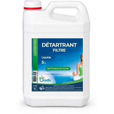 Traitement piscine OCEDIS détartrant pour filtre piscine bidon 5L - Publicité Traitement piscine OCEDIS détartrant pour filtre piscine bidon 5L - Publicité
