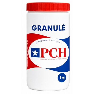 Traitement piscine OCEDIS Désinfectant rapide chlore sans stabilisant PCH Granulé pot 1kg - Publicité Traitement piscine OCEDIS Désinfectant rapide chlore sans stabilisant PCH Granulé pot 1kg - Publicité