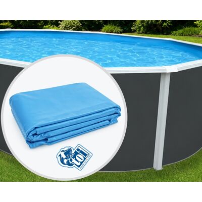 Liner piscine hors-sol ovale Toi SWIMPOOL LUXE 550x366x132cm couleur bleu - Publicité Liner piscine hors-sol ovale Toi SWIMPOOL LUXE 550x366x132cm couleur bleu - Publicité