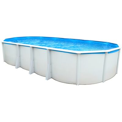 Piscine Ovale TOI Ibiza 730x366 cm avec Échelle de Sécurité et Plateforme - Publicité Piscine Ovale TOI Ibiza 730x366 cm avec Échelle de Sécurité et Plateforme - Publicité