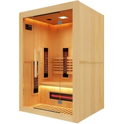 Poolstar Sauna infrarouge 2 places France Sauna SENSE IR 2 - Publicité Poolstar Sauna infrarouge 2 places France Sauna SENSE IR 2 - Publicité