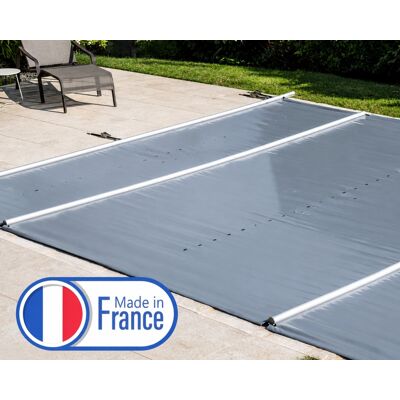 Couverture à barres sécurité piscine Aqualux Coverkit extension 1 x 4m NF P90-308 - Publicité Couverture à barres sécurité piscine Aqualux Coverkit extension 1 x 4m NF P90-308 - Publicité