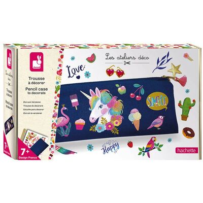 Kit Créatif Trousse à Décorer - Janod - Publicité Kit Créatif Trousse à Décorer - Janod - Publicité
