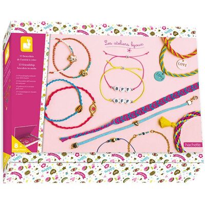 Kit Créatif 13 Bracelets de l'Amitié à Créer - Janod - Publicité Kit Créatif 13 Bracelets de l'Amitié à Créer - Janod - Publicité