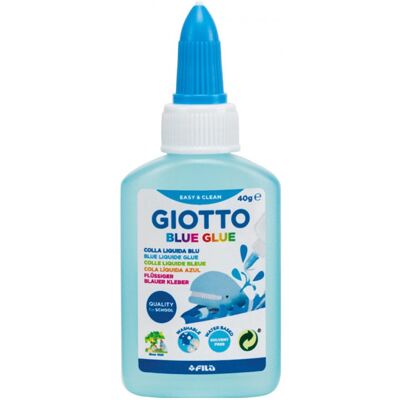 Flacon 40 g Giotto Colle Bleue - Publicité Flacon 40 g Giotto Colle Bleue - Publicité