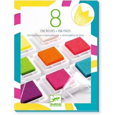 8 encreurs et 1 nettoyeur Pop - Djeco - Publicité 8 encreurs et 1 nettoyeur Pop - Djeco - Publicité