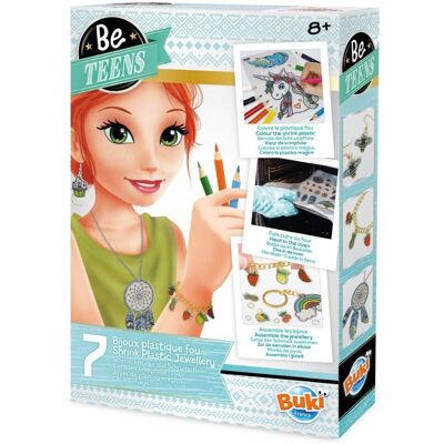 Kit Création de Bijoux en Plastique - Ados - Publicité Kit Création de Bijoux en Plastique - Ados - Publicité