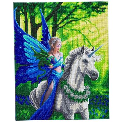 CRYSTAL ART Kit tableau broderie diamant 40x50cm-Anne Stokes Balade - Publicité CRYSTAL ART Kit tableau broderie diamant 40x50cm-Anne Stokes Balade - Publicité