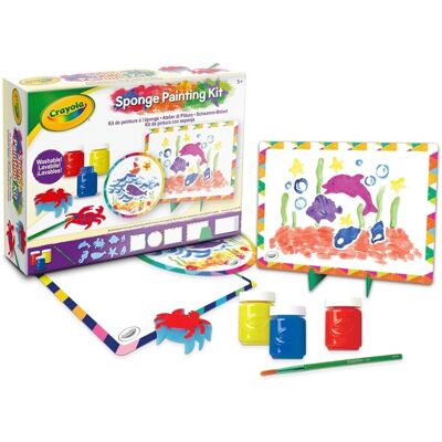 Crayola Set Atelier Di Pittura - Ensemble d'Art et Artisanat - Publicité Crayola Set Atelier Di Pittura - Ensemble d'Art et Artisanat - Publicité