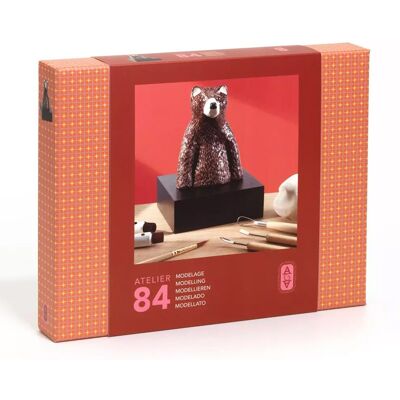 Atelier Grands Augustins 84 : Modelage Ours - Djeco - Publicité Atelier Grands Augustins 84 : Modelage Ours - Djeco - Publicité