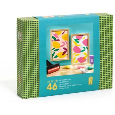Atelier Grands Augustins 46 : Impression Gel Citrons - Djeco - Publicité Atelier Grands Augustins 46 : Impression Gel Citrons - Djeco - Publicité