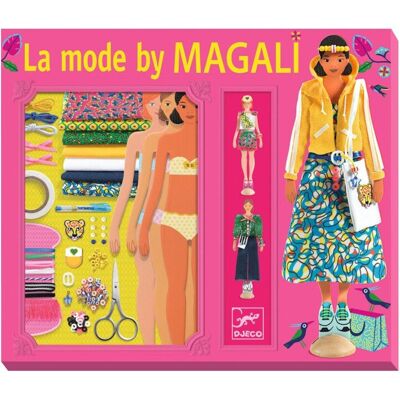 Coffret La Mode by Magali Attiogbé / WAX - Djeco - Publicité Coffret La Mode by Magali Attiogbé / WAX - Djeco - Publicité