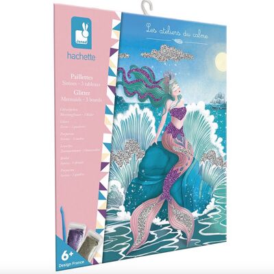 Les Ateliers du Calme : Paillettes Sirènes - Janod - Publicité Les Ateliers du Calme : Paillettes Sirènes - Janod - Publicité