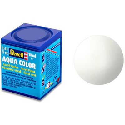 Aqua Color 04 (RAL 9010) Blanc Brillant 18 ml - Revell - Publicité Aqua Color 04 (RAL 9010) Blanc Brillant 18 ml - Revell - Publicité