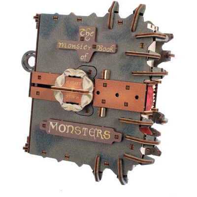 Le Monstrueux livre des monstres Puzzle 3D en bois - Ugears - Publicité Le Monstrueux livre des monstres Puzzle 3D en bois - Ugears - Publicité