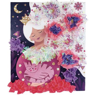 Les Ateliers du Calme : Froufrous à Piquer et Strass à Coller Princesses - Janod - Publicité Les Ateliers du Calme : Froufrous à Piquer et Strass à Coller Princesses - Janod - Publicité
