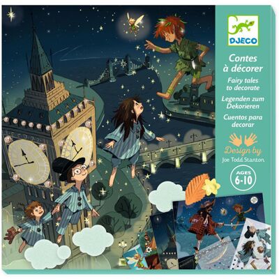 Contes à décorer Peter Pan Design by - Djeco - Publicité Contes à décorer Peter Pan Design by - Djeco - Publicité