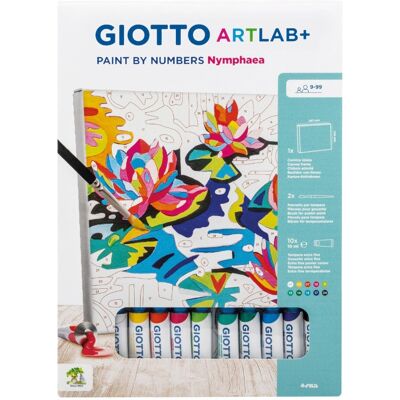 Artlab+ Peinture aux Numéros Nymphaea - Giotto - Publicité Artlab+ Peinture aux Numéros Nymphaea - Giotto - Publicité