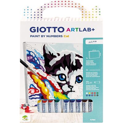 Artlab Peinture aux Numéros Chat - Giotto - Publicité Artlab Peinture aux Numéros Chat - Giotto - Publicité