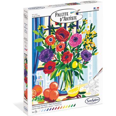 SentoSphère Palette d'artiste - Anémones - Publicité SentoSphère Palette d'artiste - Anémones - Publicité